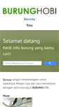 Mobile Screenshot of burunghobi.com